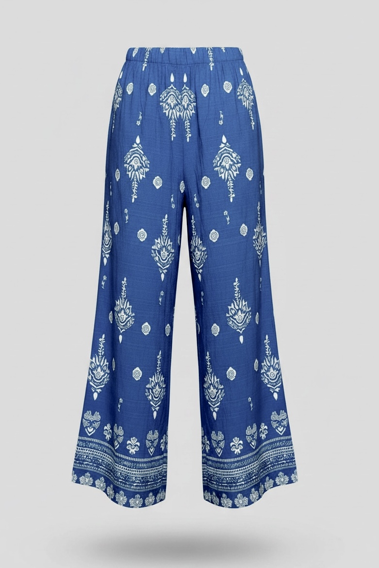 Pantalón fluido Gipsy azul