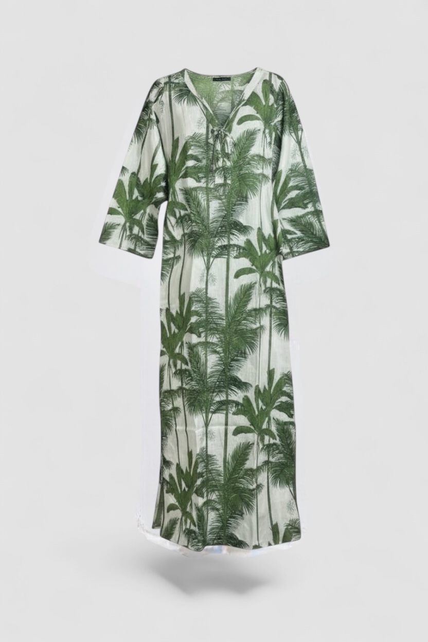 Vestido Amapola cotton palmera