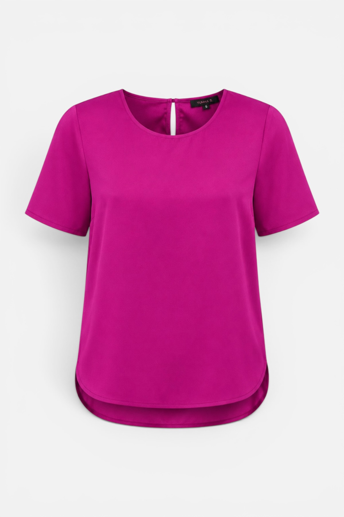Top Audrey fucsia vibrante
