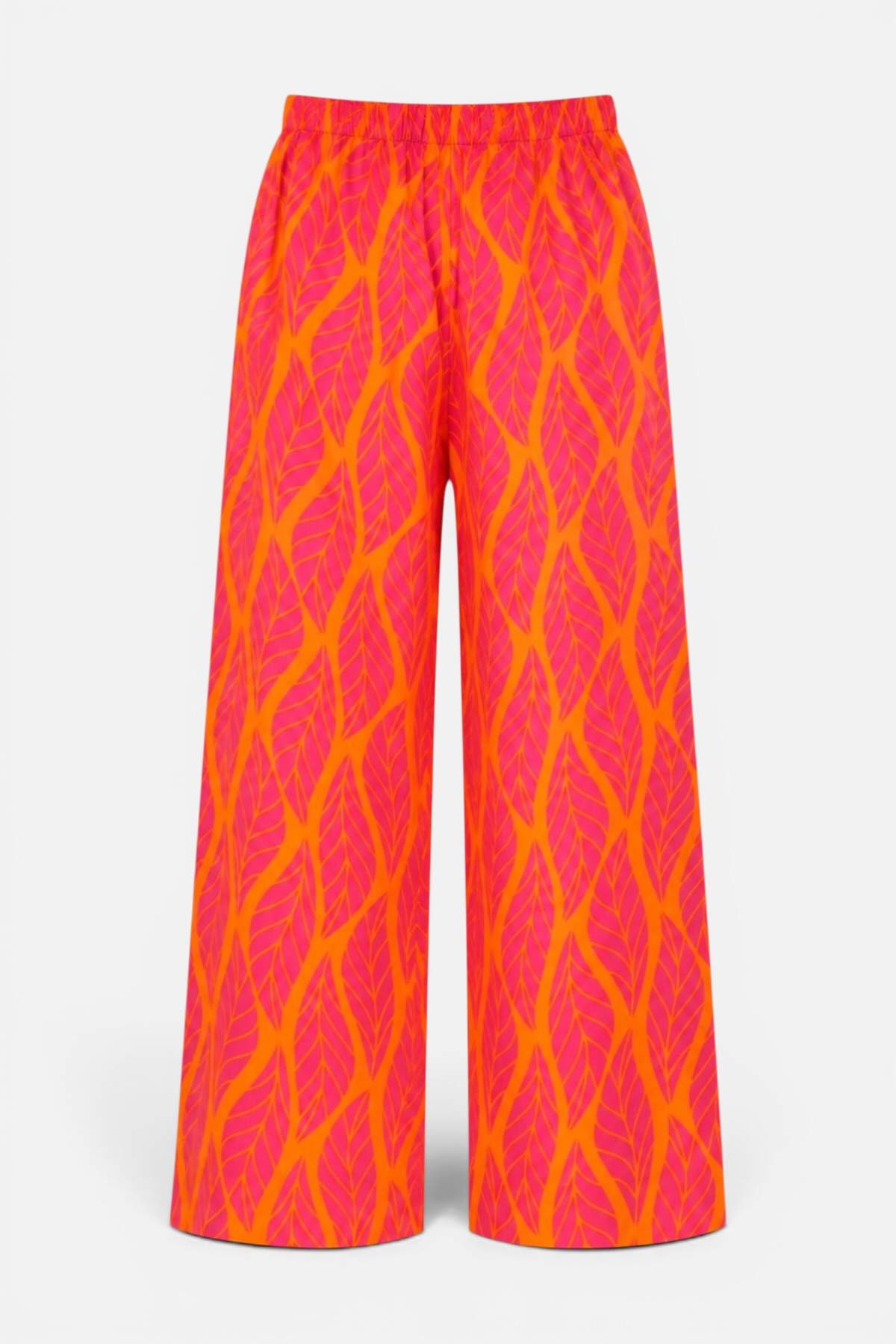 Pantalón fluido neón rosa