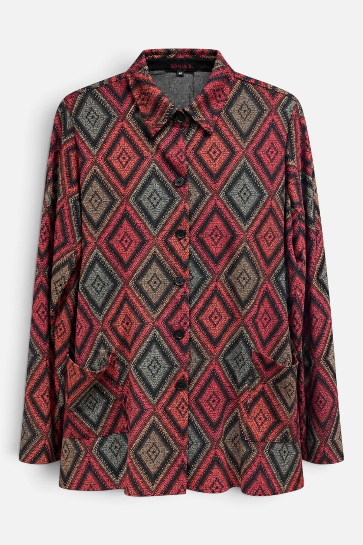 CHAQUETA ROMBOS